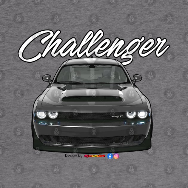 Challenger SRT Black by pjesusart by PjesusArt